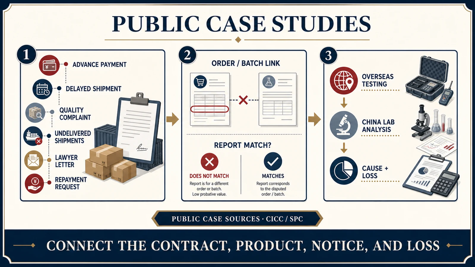 Public case-study summary: payment, order linkage, testing, and loss