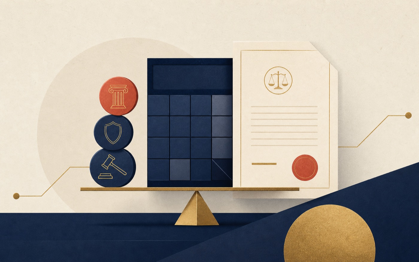 Illustration for How Much Does It Cost to Sue in China?